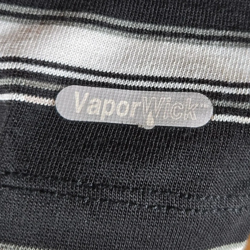 The North Face‎ Mens Striped Short Sleeve Polo Shirt VaporWick Size S